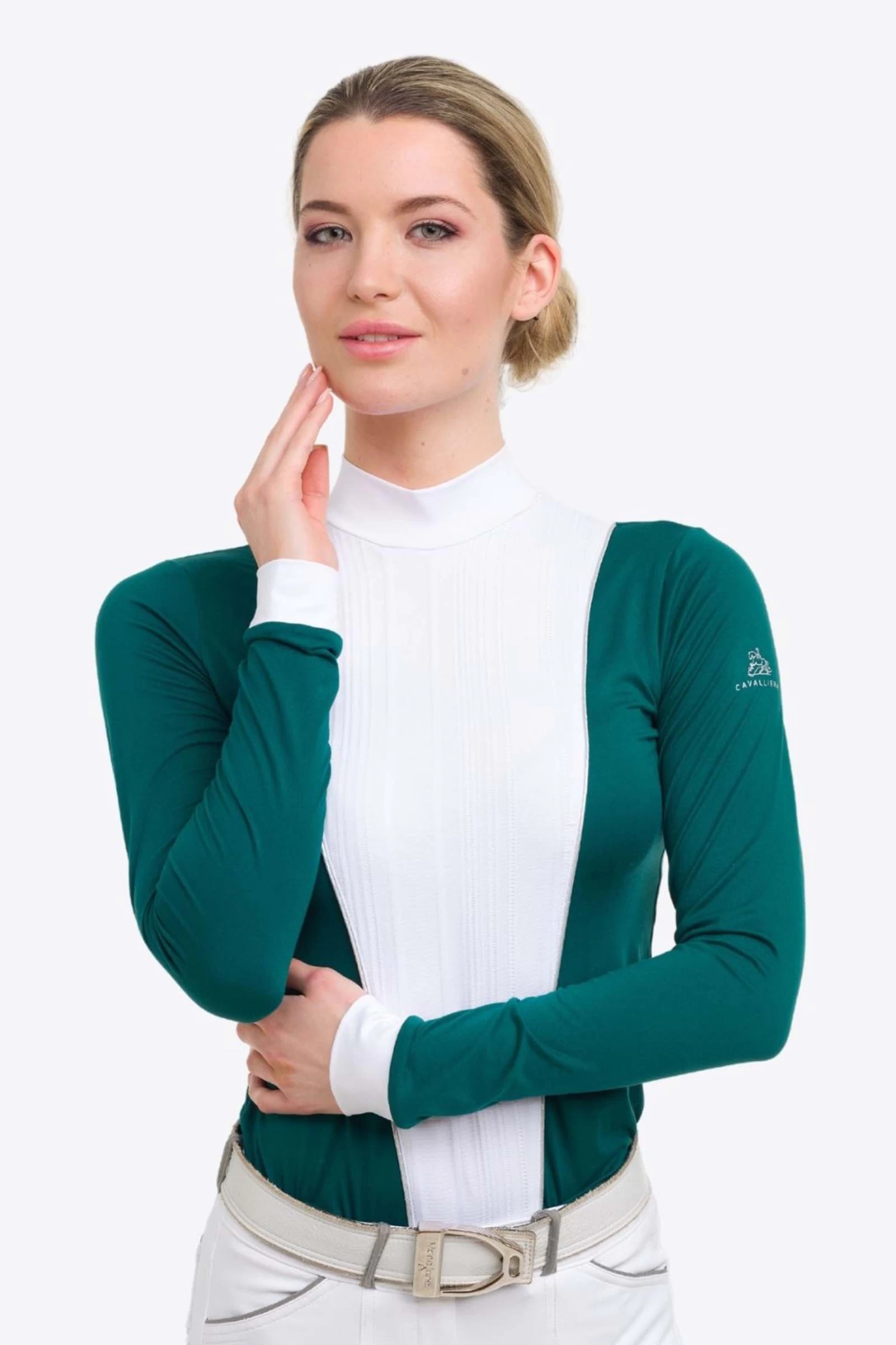 Cavalliera Queen Women's Long Sleeve Show Shirt 14 Cavalliera Queen Women's Long Sleeve Show Shirt - Image 12