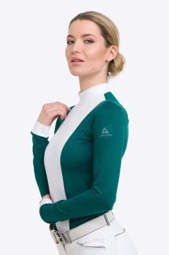 Cavalliera Queen Women's Long Sleeve Show Shirt 27 Cavalliera Queen Women's Long Sleeve Show Shirt -Sports - Equestrian Riding Shop 341023 EGR 4