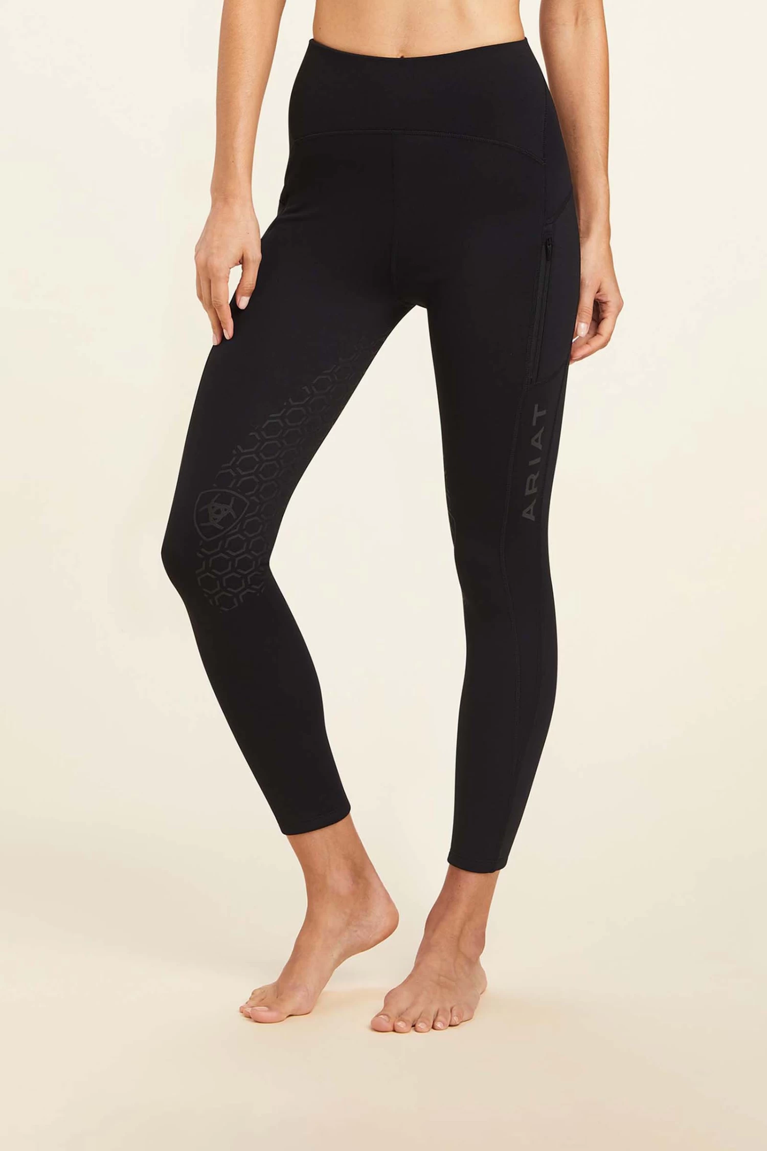 Ariat Venture Women's Halfgrip Thermo Tights 5 Ariat Venture Women's Halfgrip Thermo Tights - Image 3
