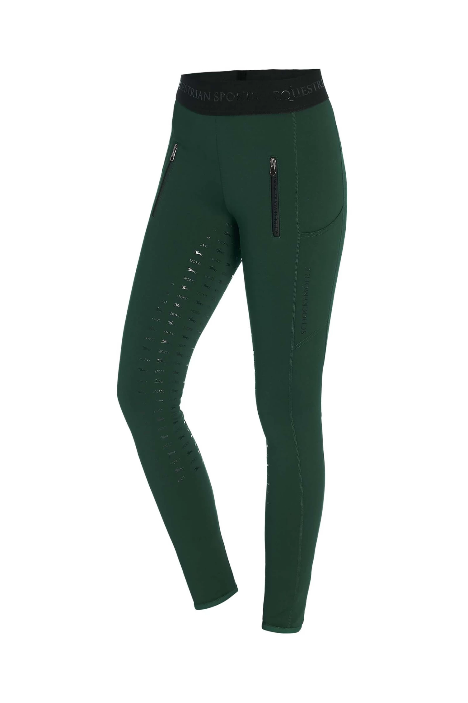 Schockemöhle Sporty Women's Full Grip Winter Tights 4 Schockemöhle Sporty Women's Full Grip Winter Tights - Image 2