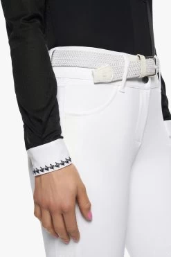 Cavalleria Toscana Women's Pleated Longsleeve Competition Shirt 8 Cavalleria Toscana Women's Pleated Longsleeve Competition Shirt -Sports - Equestrian Riding Shop 341454 BL 3