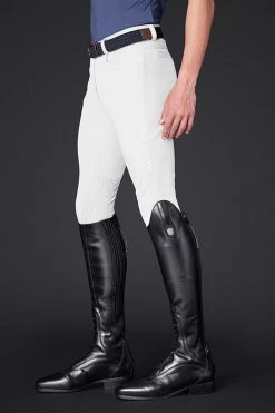 Mountain Horse Robin Men's Knee Grip Breeches 8 Mountain Horse Robin Men's Knee Grip Breeches -Sports - Equestrian Riding Shop 342030 WH 3