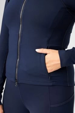 LeMieux Twilight Marseille Ladies' Zip Up Jacket -Sports - Equestrian Riding Shop 342237 DB 5