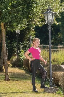 USG Tina Kids' Riding Tights 11 USG Tina Kids' Riding Tights -Sports - Equestrian Riding Shop 343728 BL PI 3
