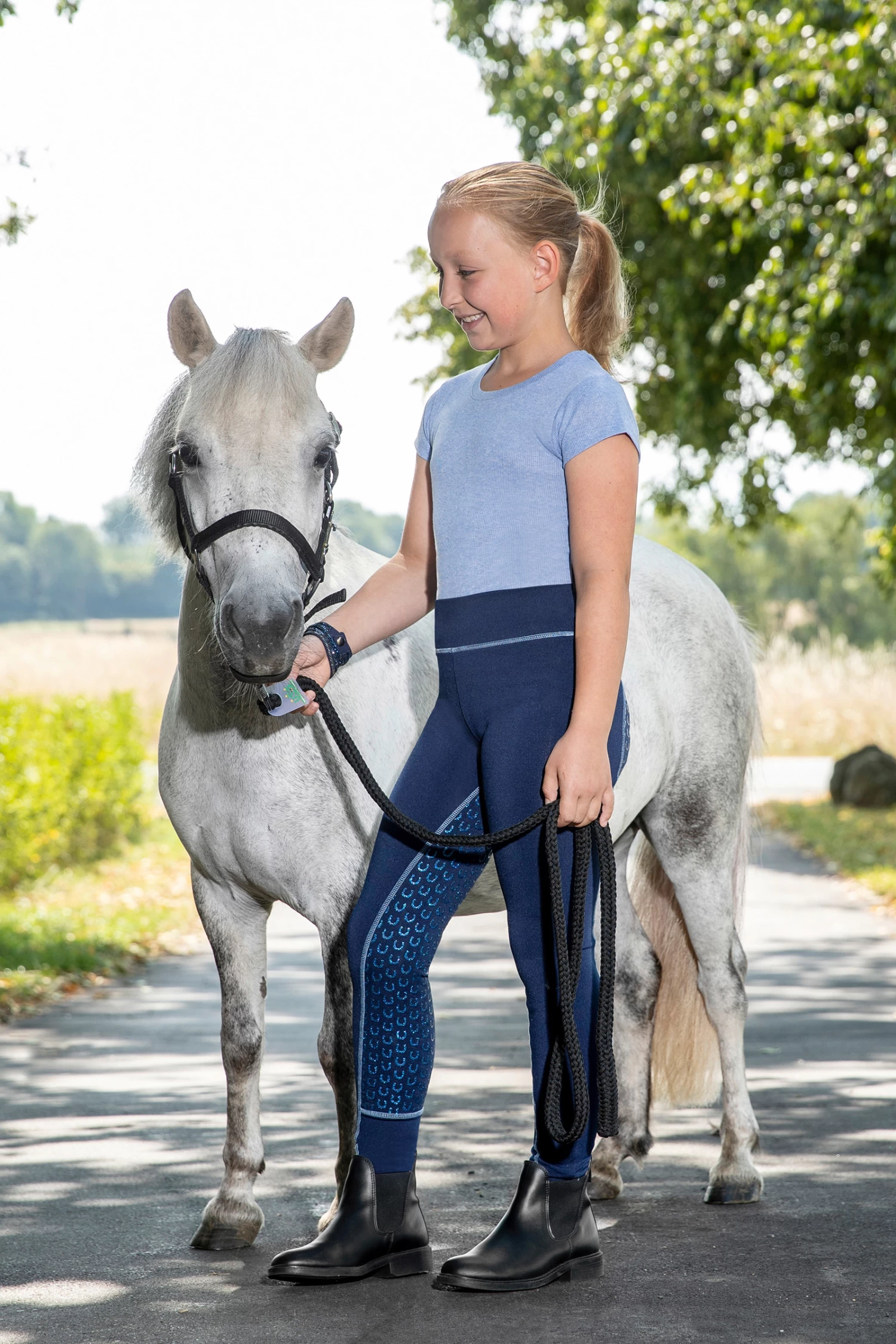 USG Tina Kids' Riding Tights 4 USG Tina Kids' Riding Tights - Image 2