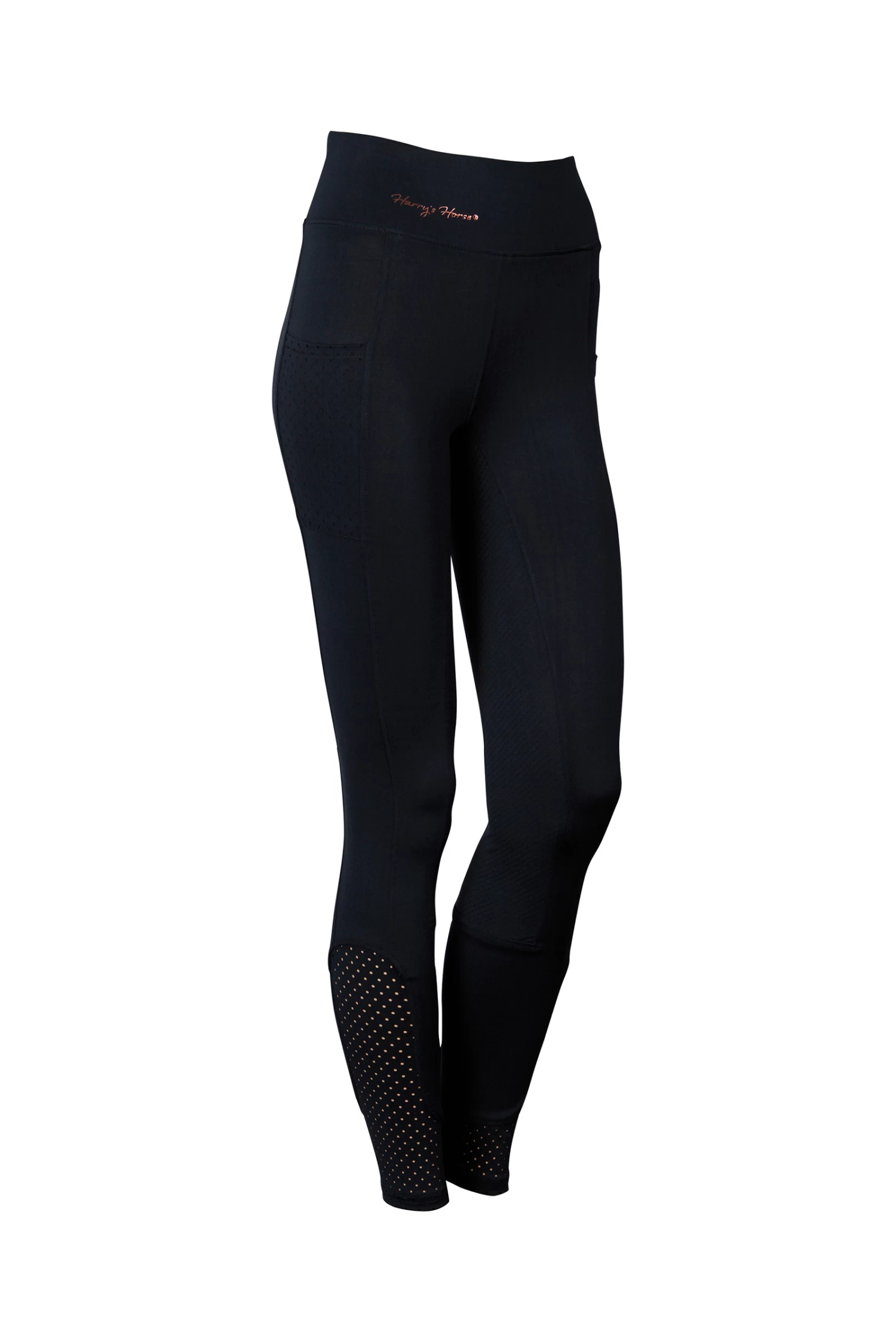 Harry's Horse Denici Cavalli Maroon Women's Full Grip Riding Tights 4 Harry's Horse Denici Cavalli Maroon Women's Full Grip Riding Tights - Image 2