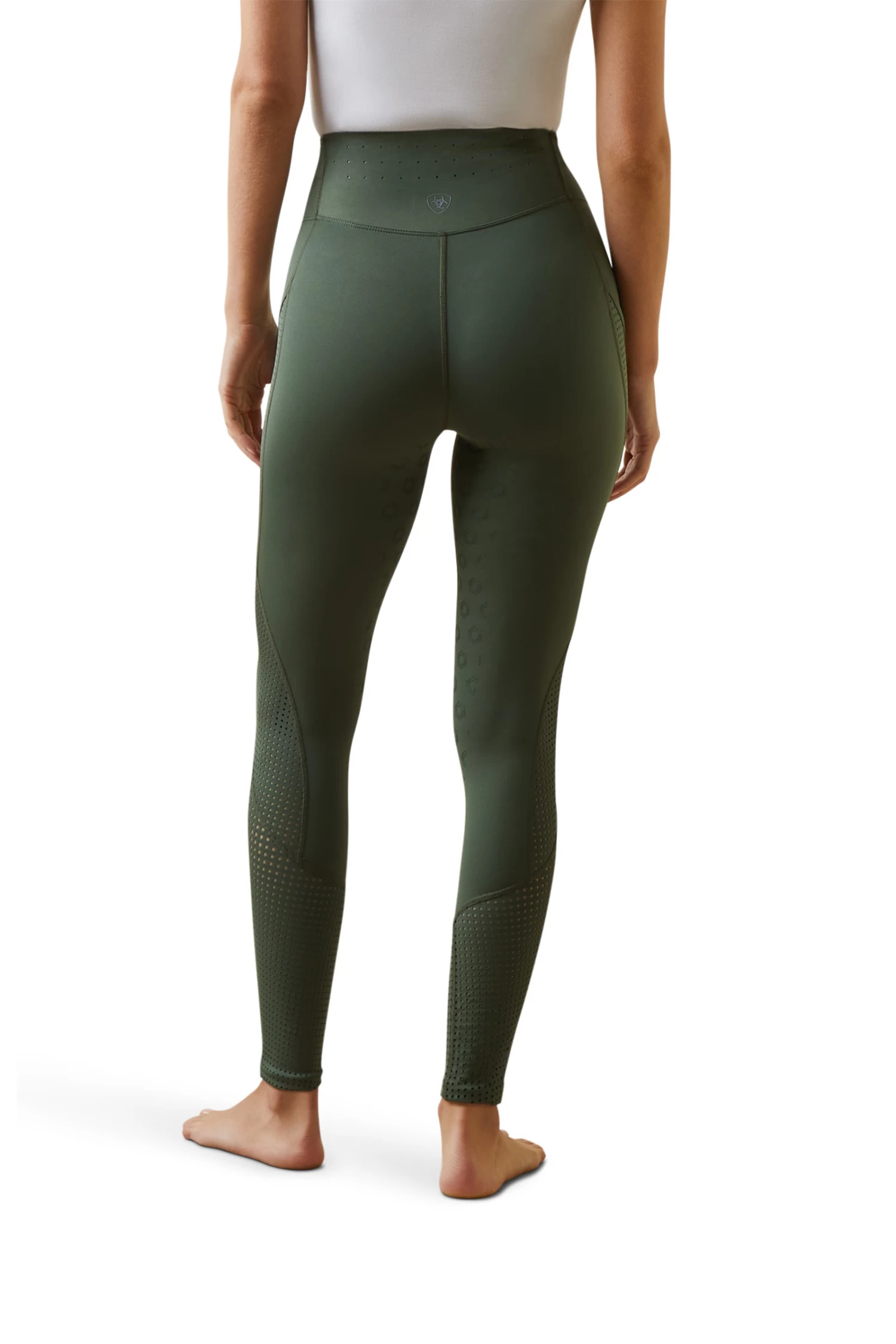 Ariat Breathe Eos Women's Knee Grip Riding Tights 4 Ariat Breathe Eos Women's Knee Grip Riding Tights - Image 2