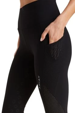 Ariat Breathe Eos Women's Knee Grip Riding Tights 29 Ariat Breathe Eos Women's Knee Grip Riding Tights -Sports - Equestrian Riding Shop 345187 BL 03