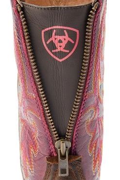 Ariat Round Up Back Zip Women's Western Boots 15 Ariat Round Up Back Zip Women's Western Boots -Sports - Equestrian Riding Shop 345199 DBR PI 06