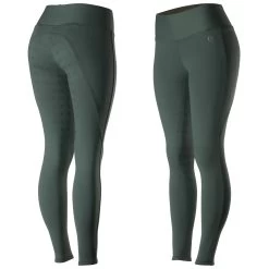 Horze Juliet Women's Hyper Flex Full Seat Tights -Sports - Equestrian Riding Shop 36028 MDGR 1
