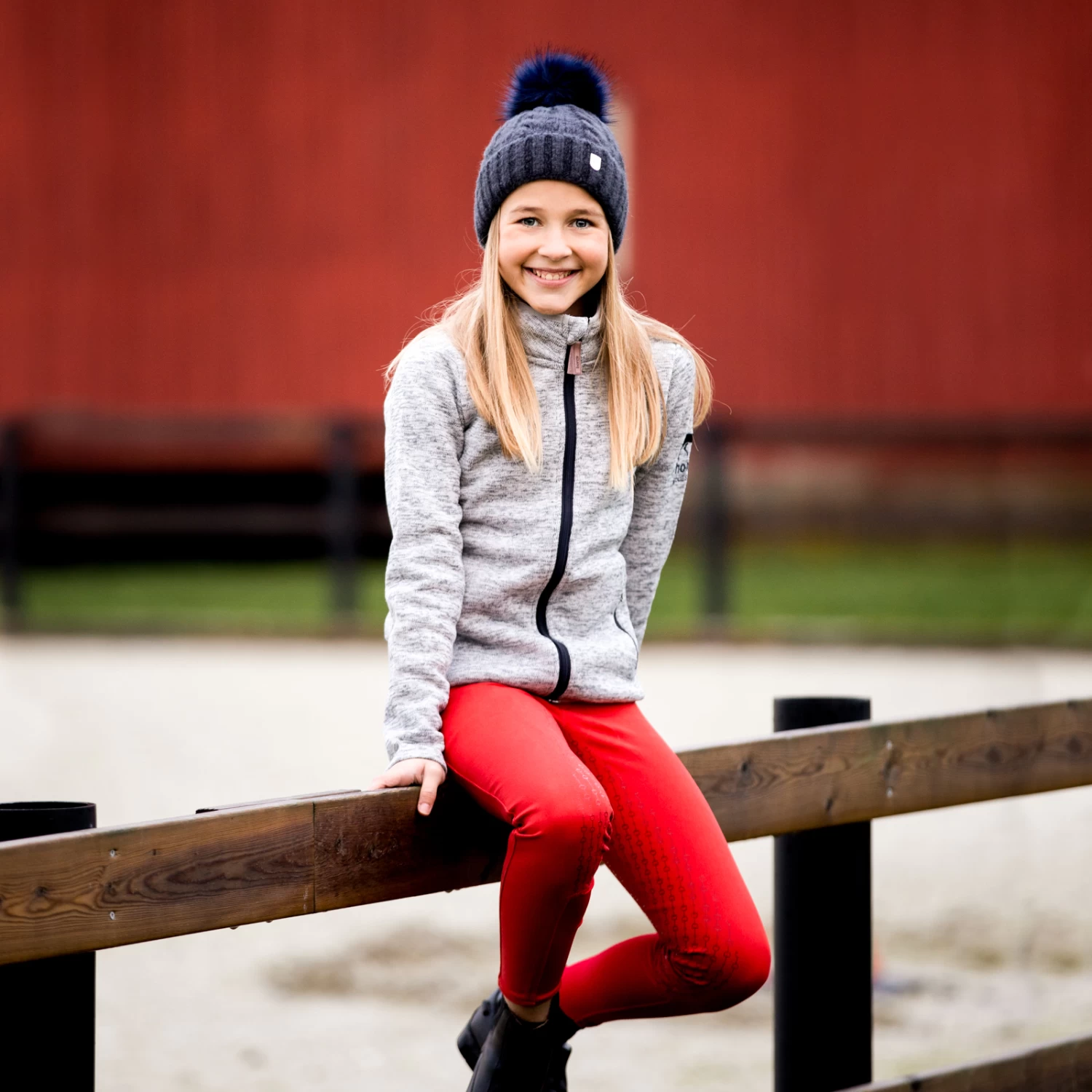 Horze Daniela Kids Silicone FS Breeches 4 Horze Daniela Kids Silicone FS Breeches - Image 2