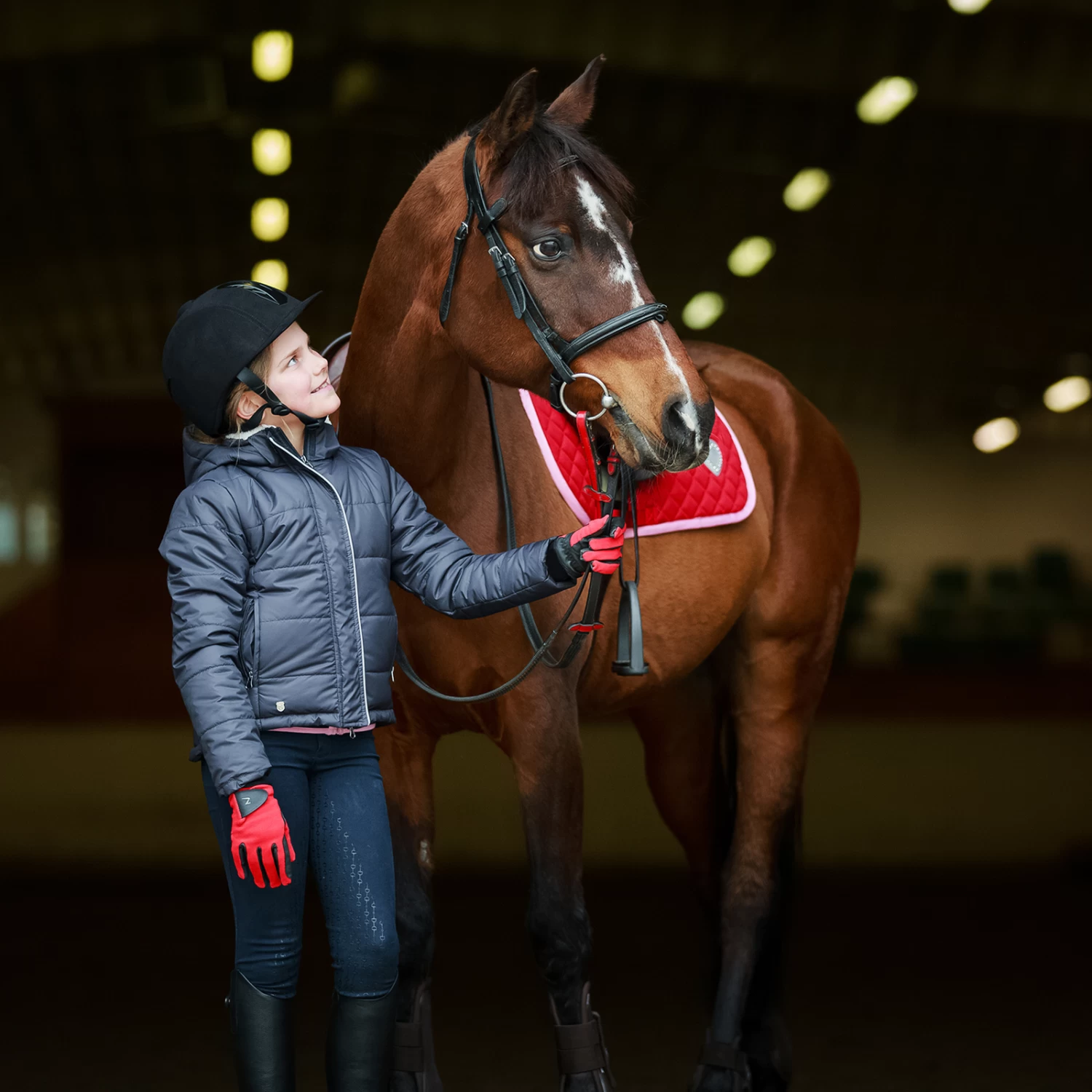 Horze Daniela Kids Silicone FS Breeches 14 Horze Daniela Kids Silicone FS Breeches - Image 12