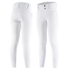 Horze Daniela Kids Silicone FS Breeches 40 Horze Daniela Kids Silicone FS Breeches -Sports - Equestrian Riding Shop 36038 WH 1