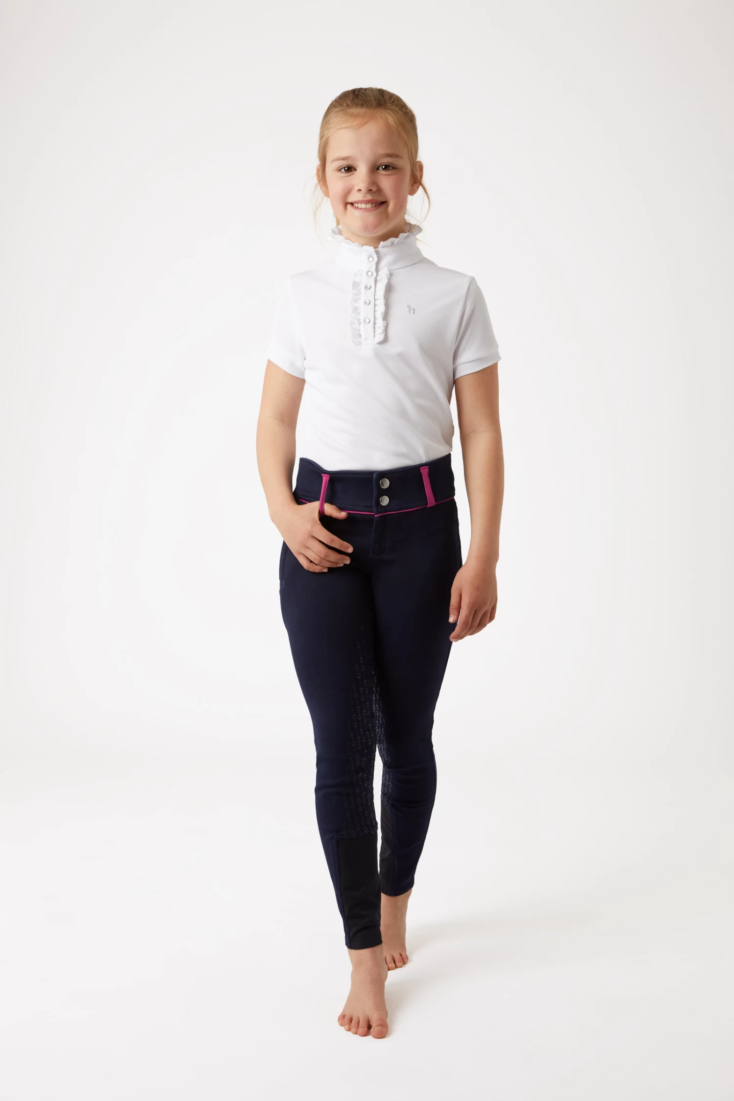 Horze Daniela Kids Silicone FS Breeches 10 Horze Daniela Kids Silicone FS Breeches - Image 8