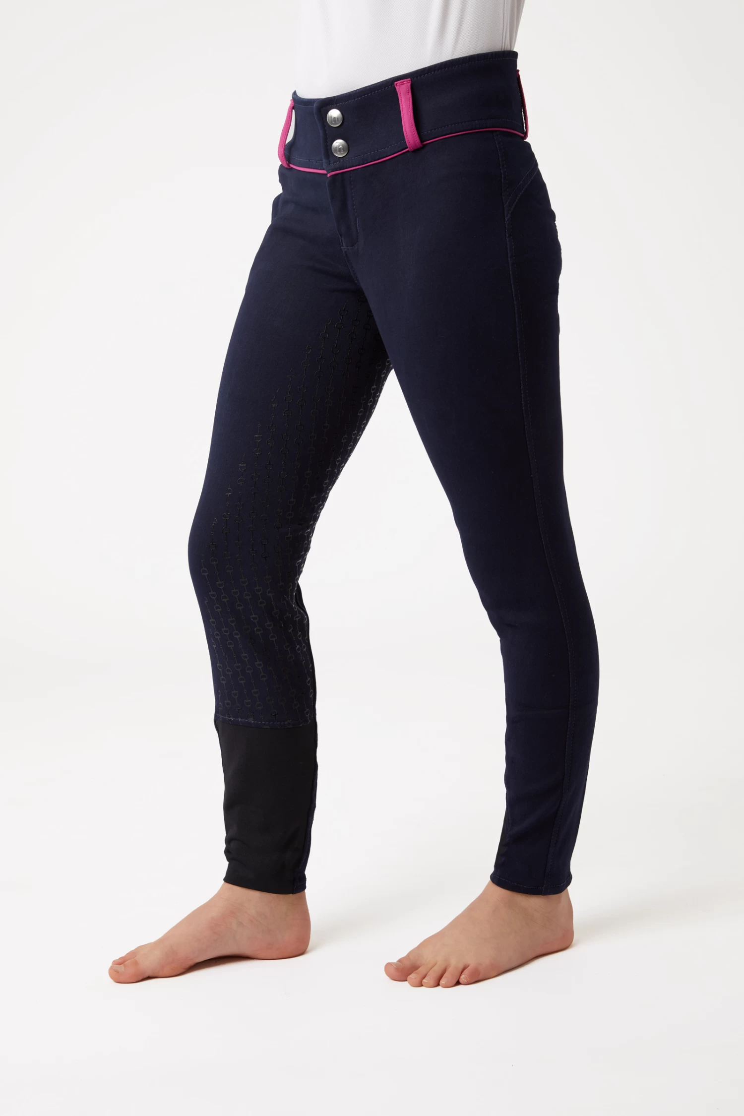 Horze Daniela Kids Silicone FS Breeches 11 Horze Daniela Kids Silicone FS Breeches - Image 9