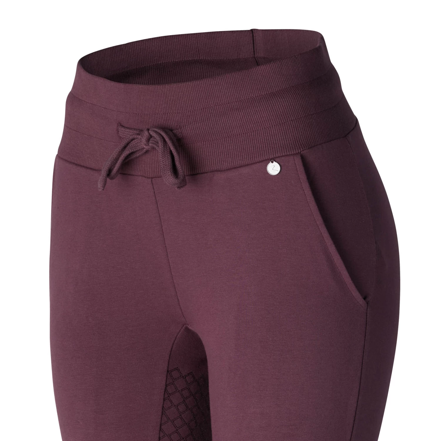 Horze Elinor Women's Cotton Riding Tights 5 Horze Elinor Women's Cotton Riding Tights - Image 3