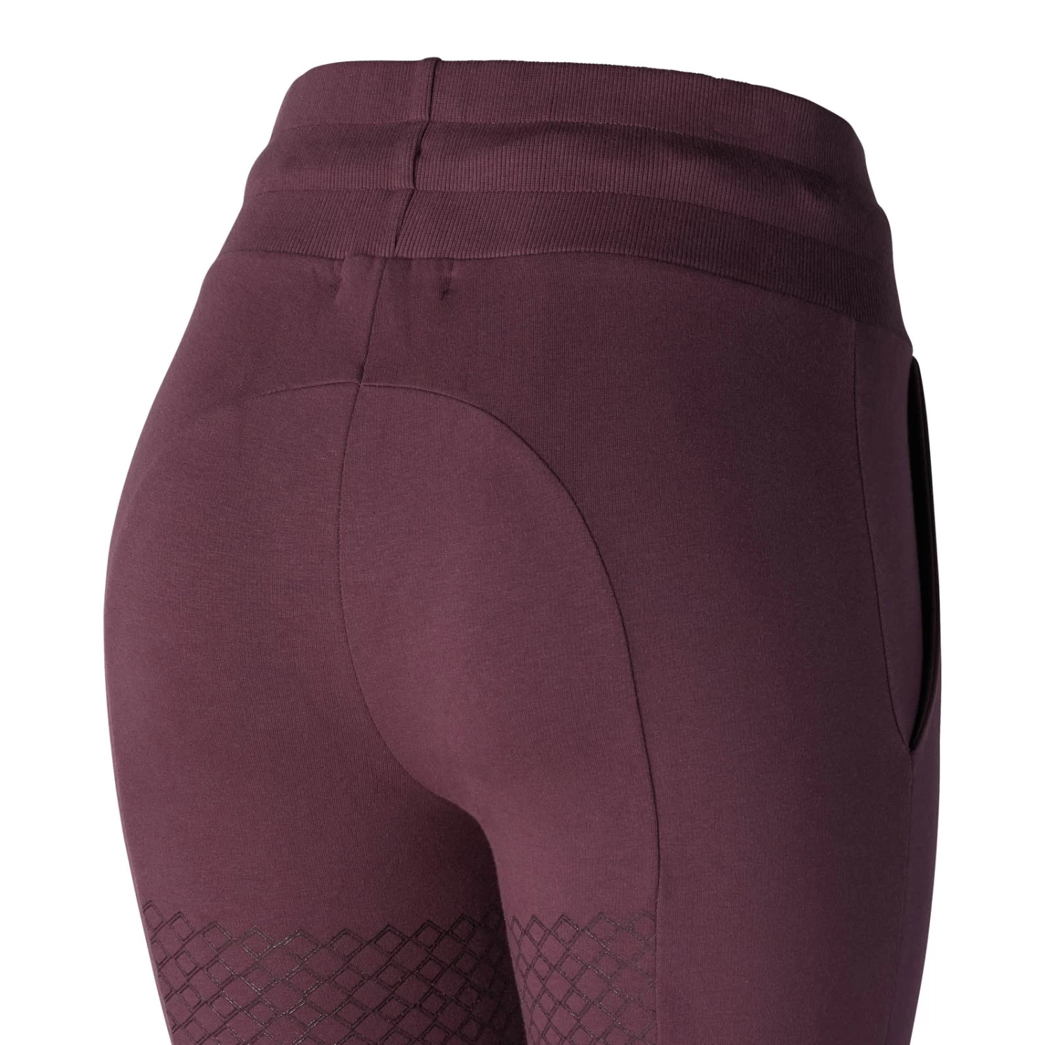Horze Elinor Women's Cotton Riding Tights 6 Horze Elinor Women's Cotton Riding Tights - Image 4