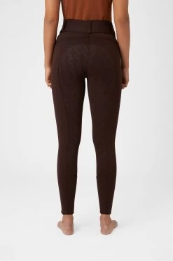Horze Mia Thermo Silicone Full Seat Breeches For Women -Sports - Equestrian Riding Shop 36053 DBR 4