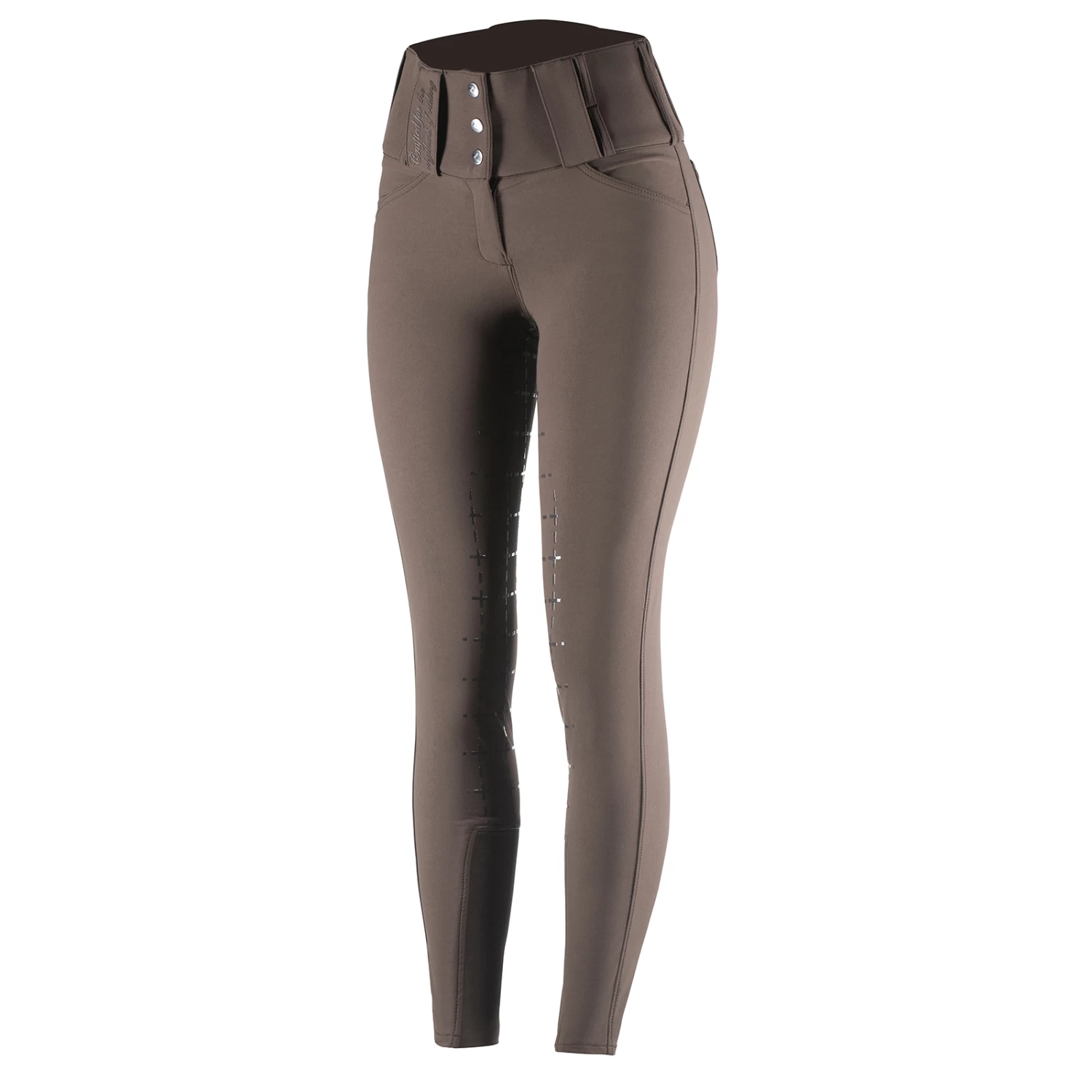 Horze Desiree Women's Silicone Full Seat Breeches Belt Loops 4 Horze Desiree Women's Silicone Full Seat Breeches Belt Loops - Image 2