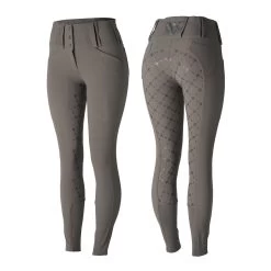 Horze Desiree Women's Silicone Full Seat Breeches Belt Loops 31 Horze Desiree Women's Silicone Full Seat Breeches Belt Loops -Sports - Equestrian Riding Shop 36055 CRDG 1
