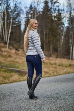 Horze Kacy Women's Denim Thermo Full Seat Breeches -Sports - Equestrian Riding Shop 36062 db 08