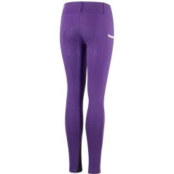 Horze Lucinda Kids High Waist Silicone Full Seat Tights -Sports - Equestrian Riding Shop 36065 GDPU 3