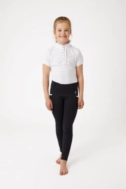 Horze Lucinda Kids High Waist Silicone Full Seat Tights -Sports - Equestrian Riding Shop 36065 vdb 03