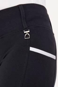 Horze Lucinda Kids High Waist Silicone Full Seat Tights -Sports - Equestrian Riding Shop 36065 vdb 05