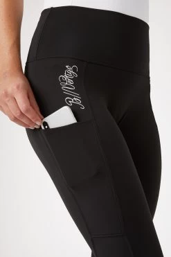 B Vertigo Lara Women's High Waist Full Seat Tights -Sports - Equestrian Riding Shop 36069 bl 05