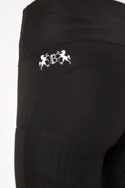 B Vertigo Lara Women's High Waist Full Seat Tights -Sports - Equestrian Riding Shop 36069 bl 06