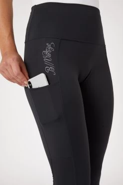B Vertigo Lara Women's High Waist Full Seat Tights -Sports - Equestrian Riding Shop 36069 vdb 05