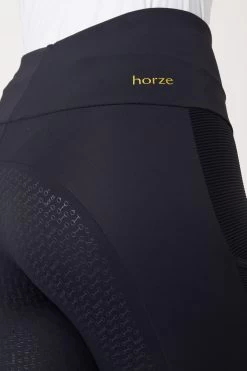 Horze Mathilde Women's Functional Tights With Silicone Full Seat -Sports - Equestrian Riding Shop 36072 vdb 06