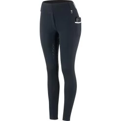 Horze Lucinda Women's High Waist Tights With Silicone Full Seat 35 Horze Lucinda Women's High Waist Tights With Silicone Full Seat -Sports - Equestrian Riding Shop 36075 VDB 2