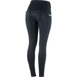 Horze Lucinda Women's High Waist Tights With Silicone Full Seat 36 Horze Lucinda Women's High Waist Tights With Silicone Full Seat -Sports - Equestrian Riding Shop 36075 VDB 3
