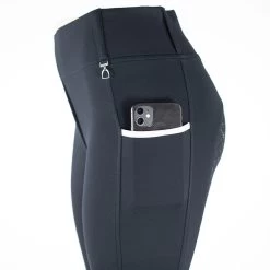 Horze Lucinda Women's High Waist Tights With Silicone Full Seat 37 Horze Lucinda Women's High Waist Tights With Silicone Full Seat -Sports - Equestrian Riding Shop 36075 VDB 4