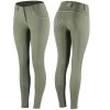 Horze Aubrey Women's High Waist Breeches With Silicone Full Seat 2 Horze Aubrey Women's High Waist Breeches With Silicone Full Seat -Sports - Equestrian Riding Shop 36082 BKGR 1