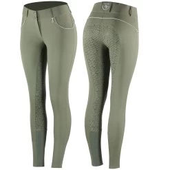 Horze Aubrey Women's High Waist Breeches With Silicone Full Seat