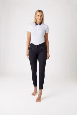 Horze Aubrey High Waist Breeches For Women With Silicone Knee Patch 27 Horze Aubrey High Waist Breeches For Women With Silicone Knee Patch -Sports - Equestrian Riding Shop 36083 VDB 3