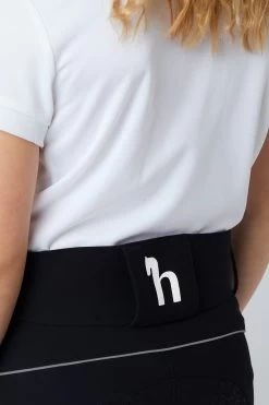 Horze Aubrey Kid's High Waist Breeches With Silicone Full Seat 21 Horze Aubrey Kid's High Waist Breeches With Silicone Full Seat -Sports - Equestrian Riding Shop 36084 vdb 04