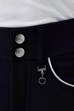 Horze Aubrey Kid's High Waist Breeches With Silicone Full Seat 22 Horze Aubrey Kid's High Waist Breeches With Silicone Full Seat -Sports - Equestrian Riding Shop 36084 vdb 05