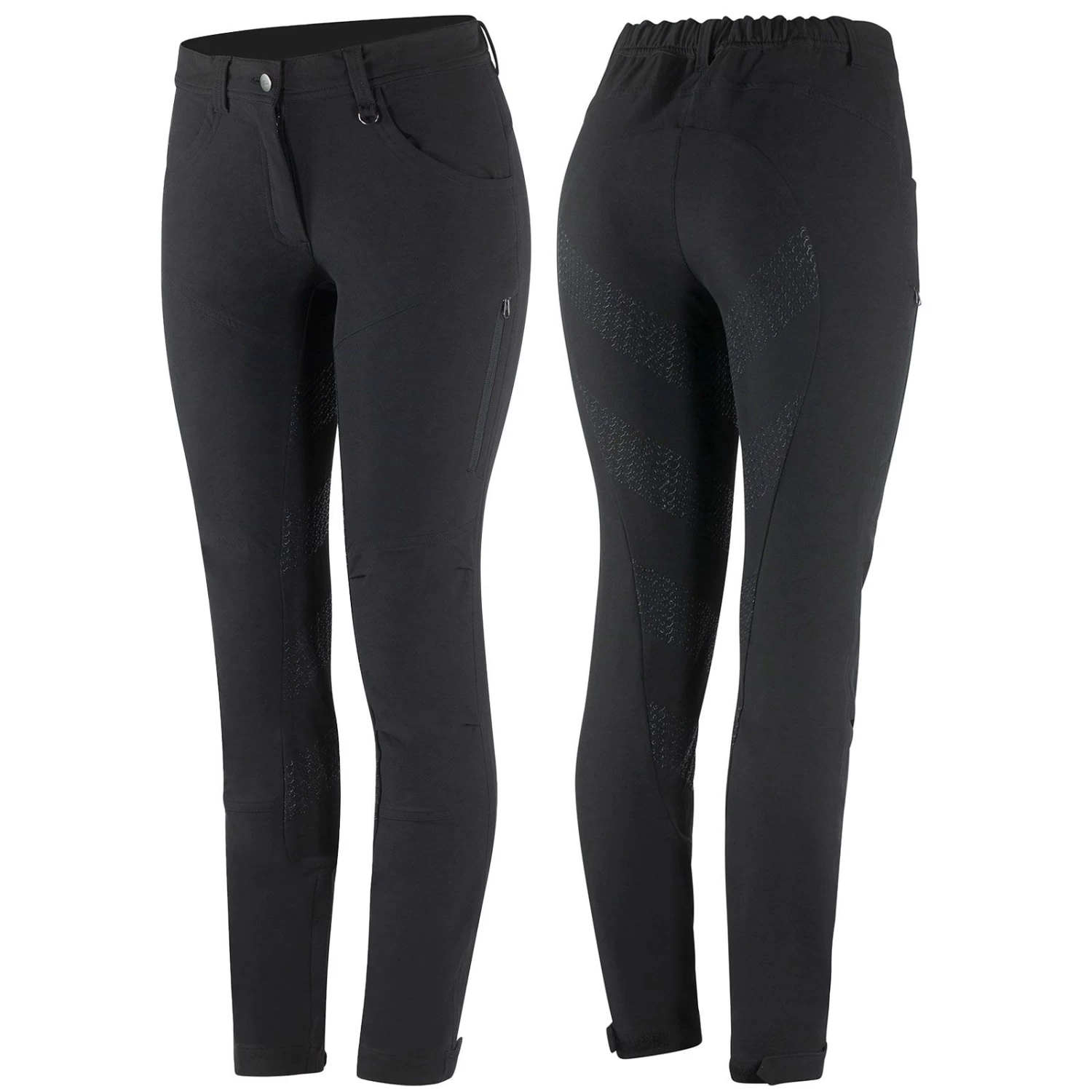 Horze Lina Women's Stable Breeches With Silicone Full Seat 3 Horze Lina Women's Stable Breeches With Silicone Full Seat
