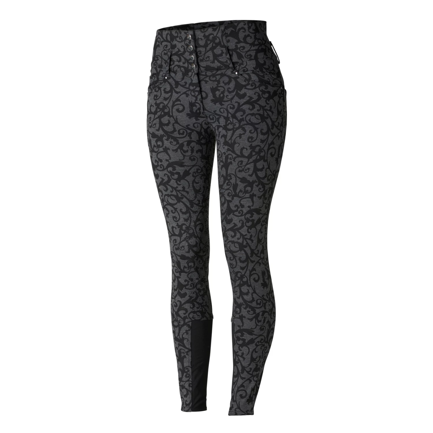 Horze Tara Women's High Waist Full Seat Breeches 4 Horze Tara Women's High Waist Full Seat Breeches - Image 2