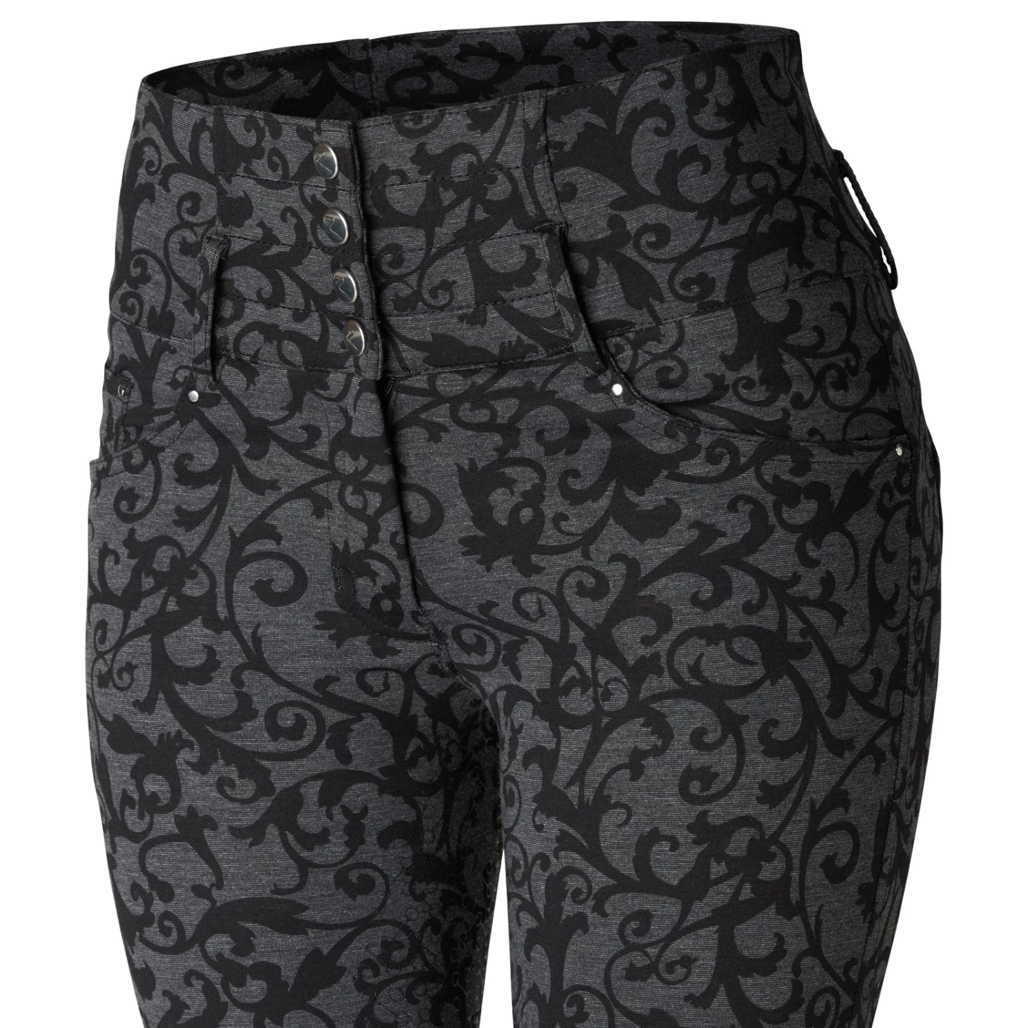 Horze Tara Women's High Waist Full Seat Breeches 6 Horze Tara Women's High Waist Full Seat Breeches - Image 4