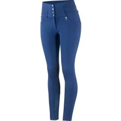 Horze Tara High Waist Silicone Knee Patch Breeches For Women -Sports - Equestrian Riding Shop 36092 BPDB 2