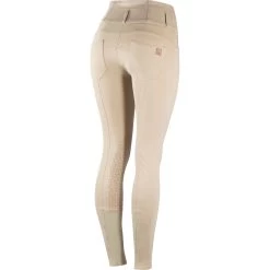 Horze Tara High Waist Silicone Knee Patch Breeches For Women -Sports - Equestrian Riding Shop 36092 TFBE 3