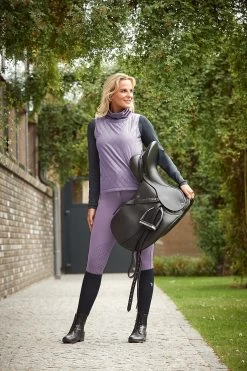 Horze Tara High Waist Silicone Knee Patch Breeches For Women -Sports - Equestrian Riding Shop 36092 rgpu 07