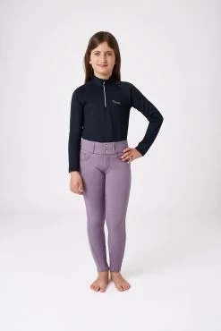 Horze Tara Kids' Full Seat Breeches With High Waist 24 Horze Tara Kids' Full Seat Breeches With High Waist -Sports - Equestrian Riding Shop 36096 433 03