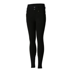Horze Tara Kids' Full Seat Breeches With High Waist 33 Horze Tara Kids' Full Seat Breeches With High Waist -Sports - Equestrian Riding Shop 36096 BL 1