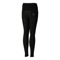 Horze Tara Kids' Full Seat Breeches With High Waist 34 Horze Tara Kids' Full Seat Breeches With High Waist -Sports - Equestrian Riding Shop 36096 BL 2