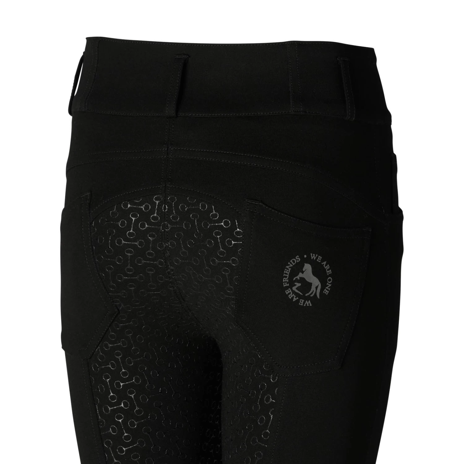 Horze Tara Kids' Full Seat Breeches With High Waist 17 Horze Tara Kids' Full Seat Breeches With High Waist - Image 15